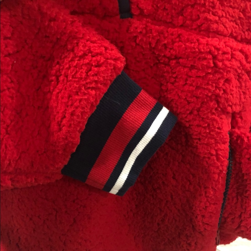 🎉HP X 2 🎉 ❤️‍🔥Tommy Hilfiger Sport❤️‍🔥Teddy Bear Style Pullover ❤️‍🔥 - Picture 11 of 14